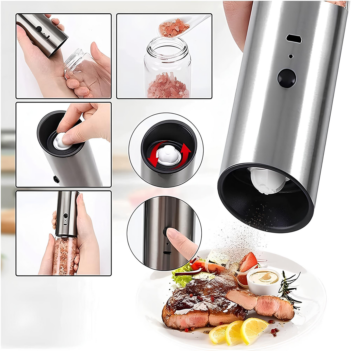 Bestich™ Power Steel – Kitchen Food Grinder